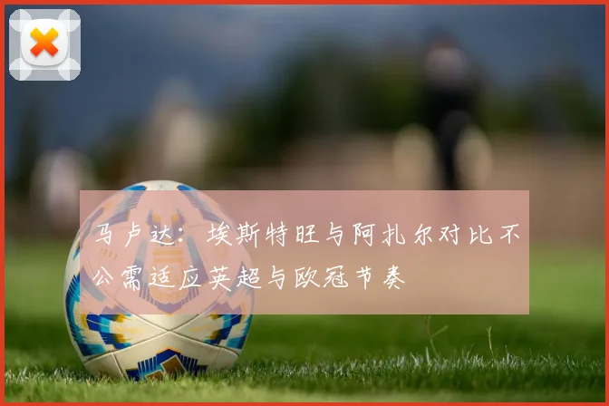 马卢达：埃斯特旺与阿扎尔对比不公需适应英超与欧冠节奏